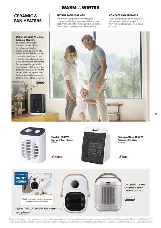 Harvey Norman catalogue in Bayview | Warm Up This Winter | 10/05/2024 - 30/06/2024