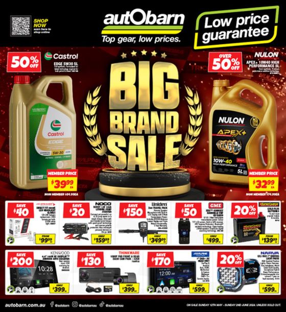 Autobarn catalogue in Ivanhoe NSW | Big Brand Sale | 13/05/2024 - 02/06/2024