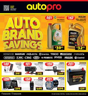 Hardware & Auto offers in Condobolin NSW | Auto Brand Savings in Autopro | 13/05/2024 - 02/06/2024