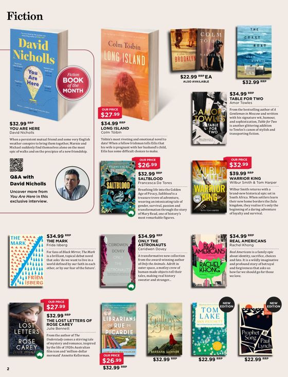 Dymocks catalogue in Canberra ACT | Expand Your Literary Palette | 13/05/2024 - 03/06/2024