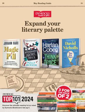 Department Stores offers in Samford Village QLD | Expand Your Literary Palette in Dymocks | 13/05/2024 - 03/06/2024