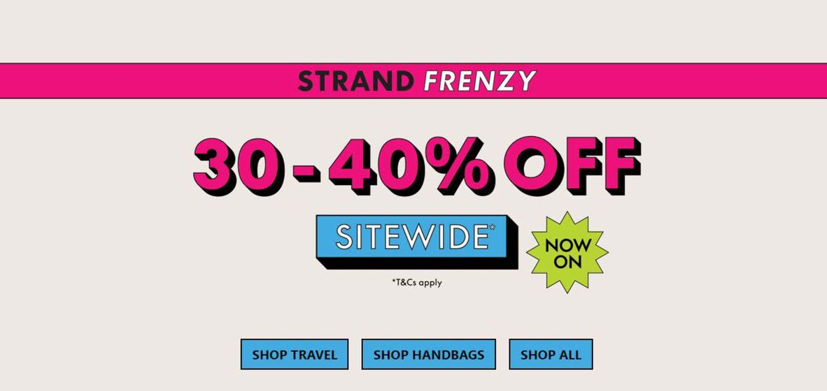 Strandbags catalogue in Redcliffe City QLD | Strand Frenzy | 13/05/2024 - 27/05/2024