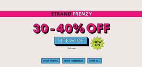 Fashion offers in Adelaide SA | Strand Frenzy in Strandbags | 13/05/2024 - 27/05/2024