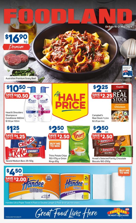 Foodland catalogue in One Tree Hill SA | Weekly Specials | 14/05/2024 - 21/05/2024