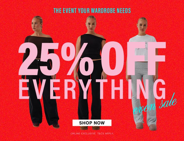 Supre catalogue in Knox VIC | 25% Off Everything | 14/05/2024 - 14/06/2024
