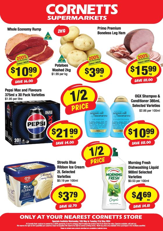 CORNETTS catalogue in Hyde QLD | Weekly Specials | 15/05/2024 - 21/05/2024