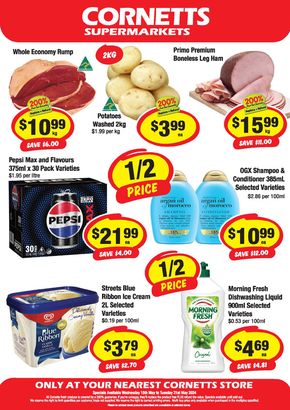 Groceries offers in Ravenshoe QLD | Weekly Specials in CORNETTS | 15/05/2024 - 21/05/2024
