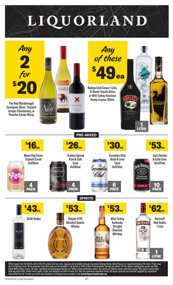 Liquorland catalogue in Parramatta NSW | Weekly Specials | 15/05/2024 - 21/05/2024