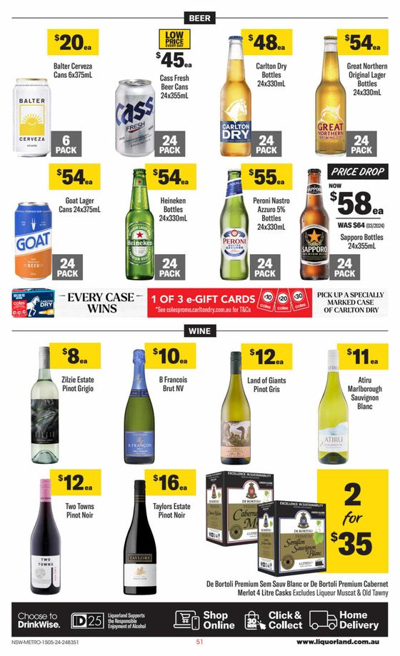 Liquorland catalogue in Maianbar NSW | Weekly Specials | 15/05/2024 - 21/05/2024