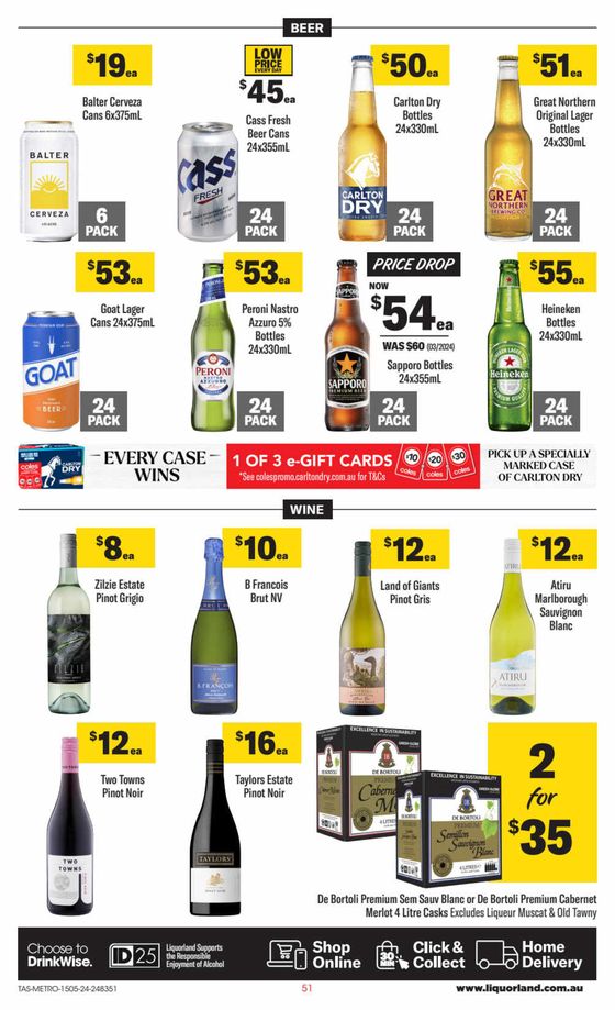 Liquorland catalogue in Hobart TAS | Weekly Specials | 15/05/2024 - 21/05/2024