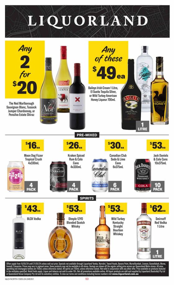 Liquorland catalogue in Kuranda QLD | Weekly Specials | 15/05/2024 - 21/05/2024