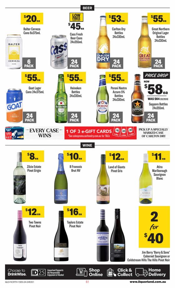 Liquorland catalogue in Cairns QLD | Weekly Specials | 15/05/2024 - 21/05/2024