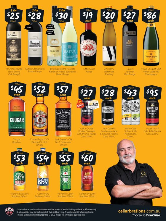 Cellarbrations catalogue in Palmerston City NT | Good Shout! 20/05 | 20/05/2024 - 02/06/2024