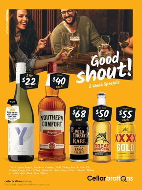 Groceries offers in Bayside QLD | Good Shout! 20/05 in Cellarbrations | 20/05/2024 - 02/06/2024