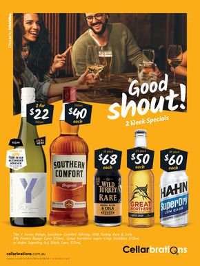Groceries offers in Lobethal SA | Good Shout! 20/05 in Cellarbrations | 20/05/2024 - 02/06/2024