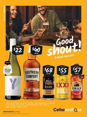 Liquor offers in Boddington WA | Good Shout! 20/05 in Cellarbrations | 20/05/2024 - 02/06/2024