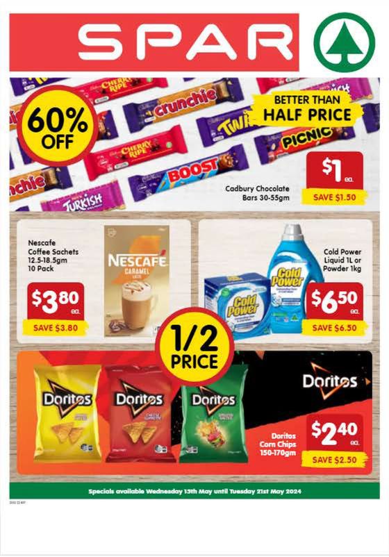 SPAR catalogue in Toowoomba QLD | Spar 15/05 | 15/05/2024 - 21/05/2024