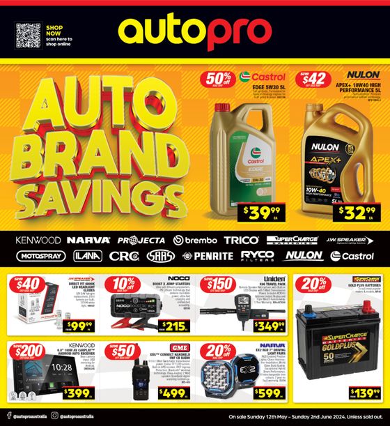 Auto One catalogue in Cooee | Auto Brand Savings | 15/05/2024 - 02/06/2024