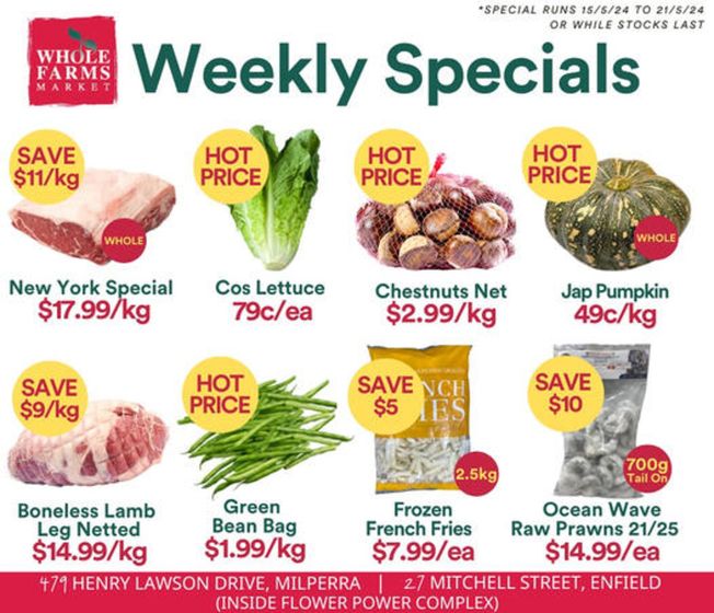 WHOLEFARMS catalogue in Lansdowne NSW | Weekly Specials | 15/05/2024 - 21/05/2024