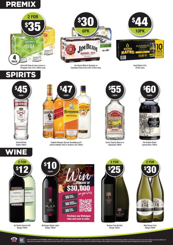 Bottler catalogue in Wandoan QLD | Your Local Liquor Specialist | 15/05/2024 - 28/05/2024