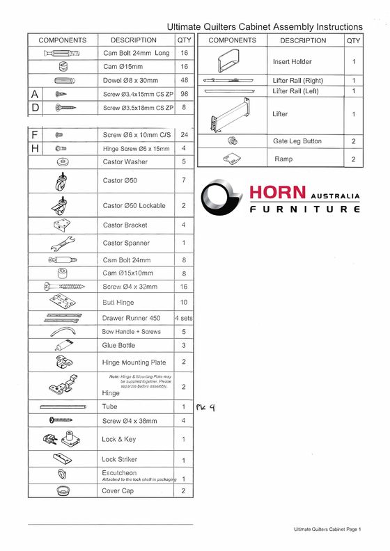Horn Furniture catalogue in Cobar NSW | Ultimate Quilters Table | 16/05/2024 - 31/05/2024