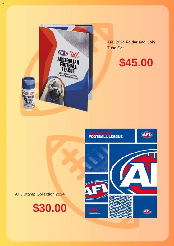 Australia Post catalogue in Randwick NSW | Don't Miss Out On AFL Collectables | 16/05/2024 - 15/06/2024