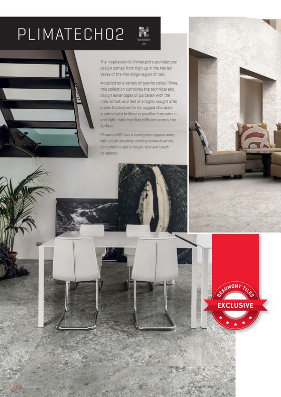 Beaumont Tiles catalogue in Swan Hill VIC | Plimatech02 | 16/05/2024 - 16/06/2024