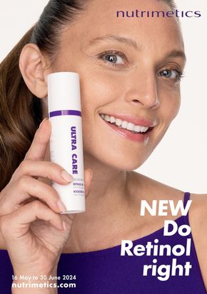 Health & Beauty offers in Beaconsfield Upper VIC | New Do Retinol Right in Nutrimetics | 16/05/2024 - 30/06/2024