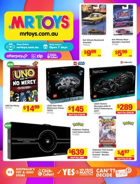 Kids offers in Bayside QLD | May/June Catalogue in Mr Toys Toyworld | 16/05/2024 - 10/07/2024