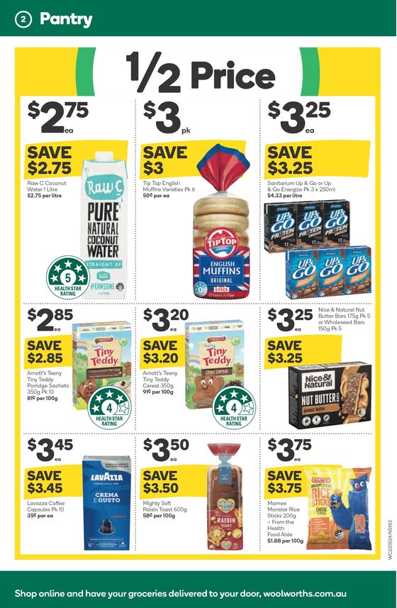 Woolworths catalogue in Gloucester NSW | Weekly Specials - 22/05 | 22/05/2024 - 28/05/2024