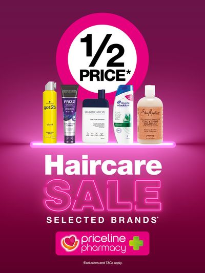 Priceline catalogue in Enfield VIC | Haircare Sale | 23/05/2024 - 06/06/2024