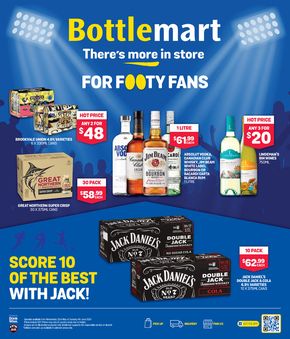 Liquor offers in Paterson NSW | For Footy Fans in Bottlemart | 22/05/2024 - 04/06/2024