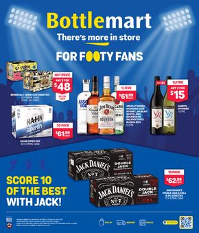 Liquor offers in Blackbutt QLD | For Footy Fans in Bottlemart | 22/05/2024 - 04/06/2024