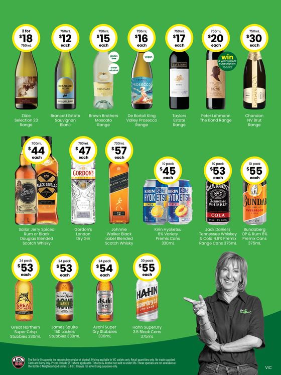The Bottle-O catalogue in Greater Dandenong VIC | Good Value Booze, For Good Value People 27/05 | 27/05/2024 - 09/06/2024