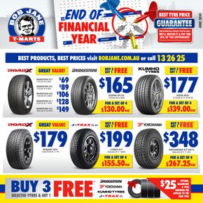 Bob Jane T-Marts catalogue in Yallourn North VIC | End of Financial Year - June 2024 | 01/06/2024 - 30/06/2024