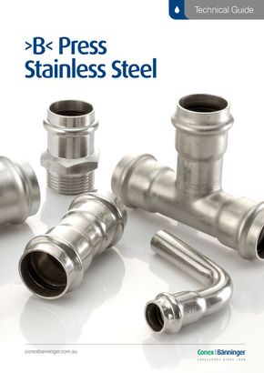 Reece catalogue in Cairns QLD | >B< Press Stainless Steel Fitting System | 24/05/2024 - 24/05/2025
