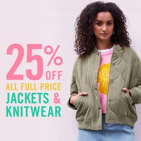 Fashion offers in Picton NSW | 25% Off All Full Price Jackets & Knitwear in Sportsgirl | 24/05/2024 - 24/06/2024