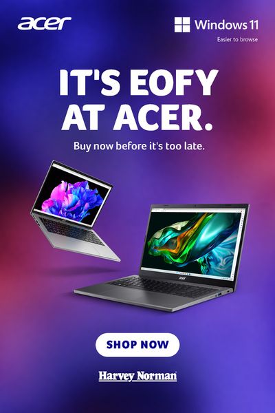 Electronics & Office offers in Linden NSW | IT’S EOFY AT ACER in Acer | 01/06/2024 - 30/06/2024