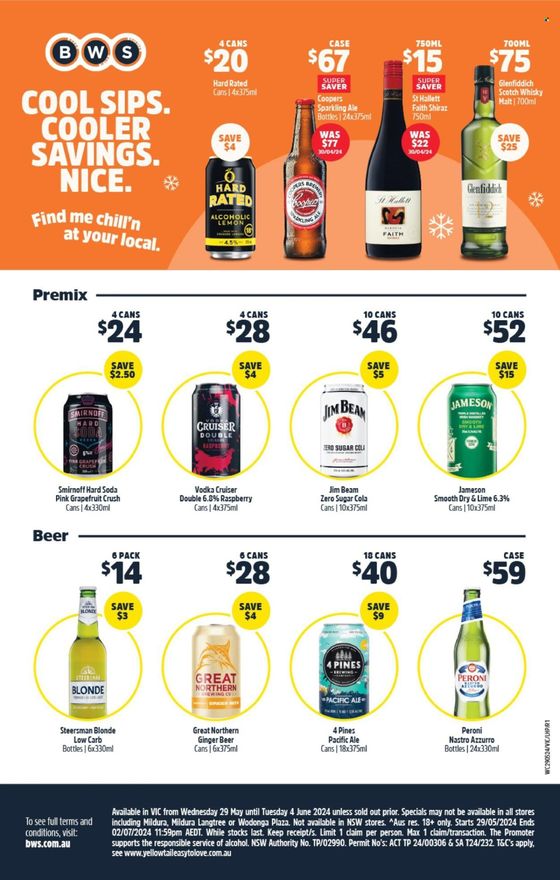 BWS catalogue in Glen Eira VIC | Weekly Specials | 29/05/2024 - 04/06/2024