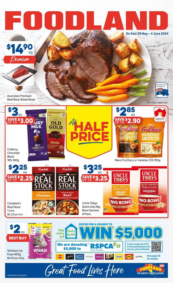 Foodland catalogue in Yorketown SA | Weekly Specials | 29/05/2024 - 04/06/2024
