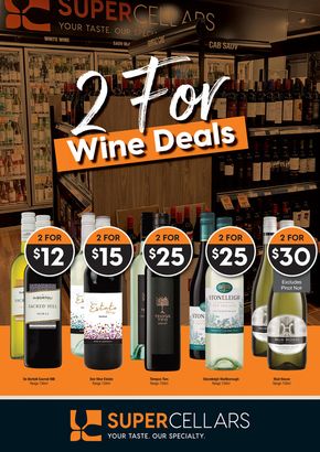 Liquor offers in Paterson NSW | Your Taste. Our Specialty in Super Cellars | 29/05/2024 - 11/06/2024