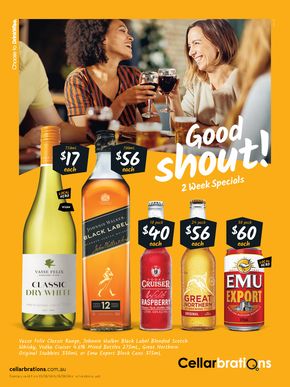 Groceries offers in Rottnest Island WA | Good Shout! 03/06 in Cellarbrations | 03/06/2024 - 16/06/2024