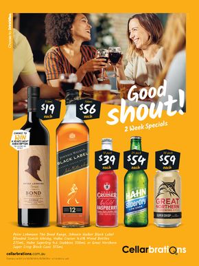 Liquor offers in Dunwich QLD | Good Shout! 03/06 in Cellarbrations | 03/06/2024 - 16/06/2024