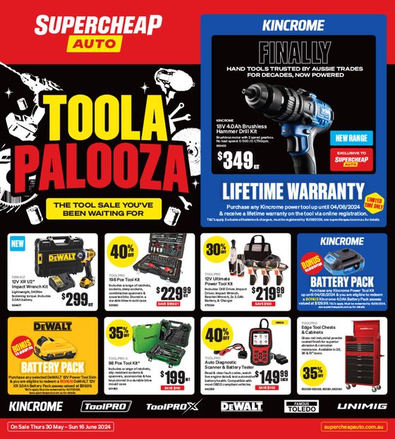 Supercheap Auto Catalogues Discounts June 2024 Tiendeo   00001 