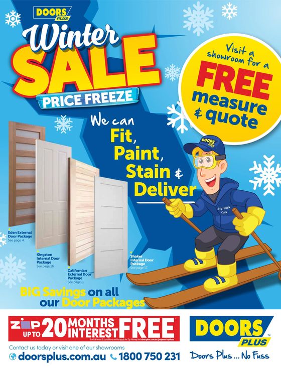 Doors Plus catalogue in Adelaide SA | Winter Sale | 31/05/2024 - 31/08/2024