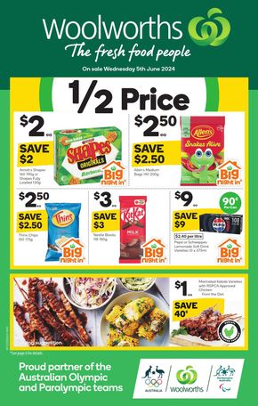 Groceries offers in Rottnest Island WA | Weekly Specials - 05/06 in Woolworths | 05/06/2024 - 11/06/2024