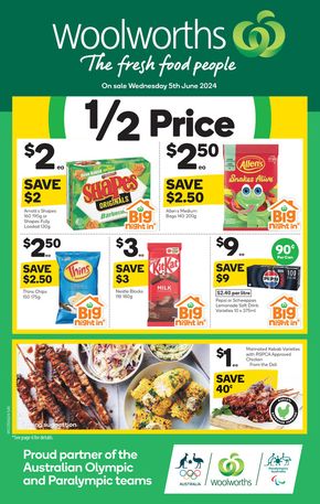 Groceries offers in Watervale | Weekly Specials - 05/06 in Woolworths | 05/06/2024 - 11/06/2024