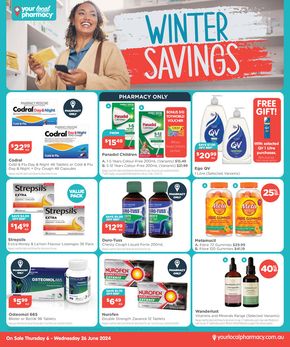 Health & Beauty offers in North Richmond NSW | Winter Savings in Your Local Pharmacy | 06/06/2024 - 26/06/2024