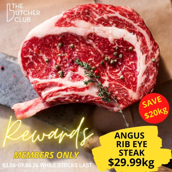 The Butcher Club catalogue in Glen Eira VIC | The Butcher Club Rewards – Members Only Special!!! | 03/06/2024 - 09/06/2024