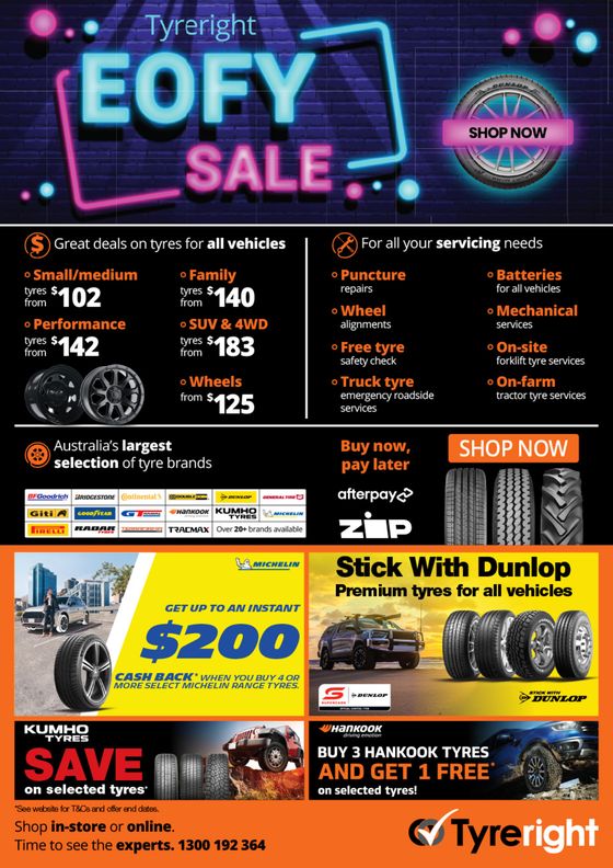 Tyreright catalogue in Gosford NSW | EOFY Sale | 03/06/2024 - 30/06/2024